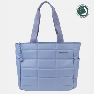 Hedgren Camden Tote Veske Dame Lyse Blå | BXR5218DV