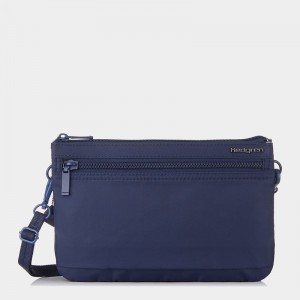 Hedgren Emma Crossbody Veske Dame Mørke Blå | NOP7528XC