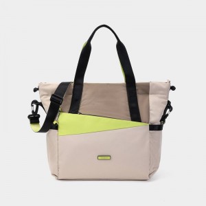 Hedgren Galactic Tote Veske Dame Beige | ZZW8749OK