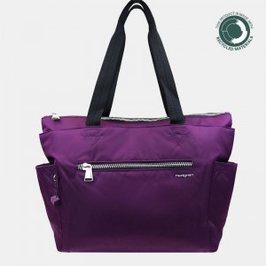 Hedgren Margaret Sustainably Made Tote Veske Dame Lilla | XJN3161HX