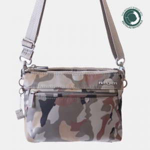 Hedgren Rain Sustainably Made Crossbody Veske Dame Grå Camouflage | BTB6836PW