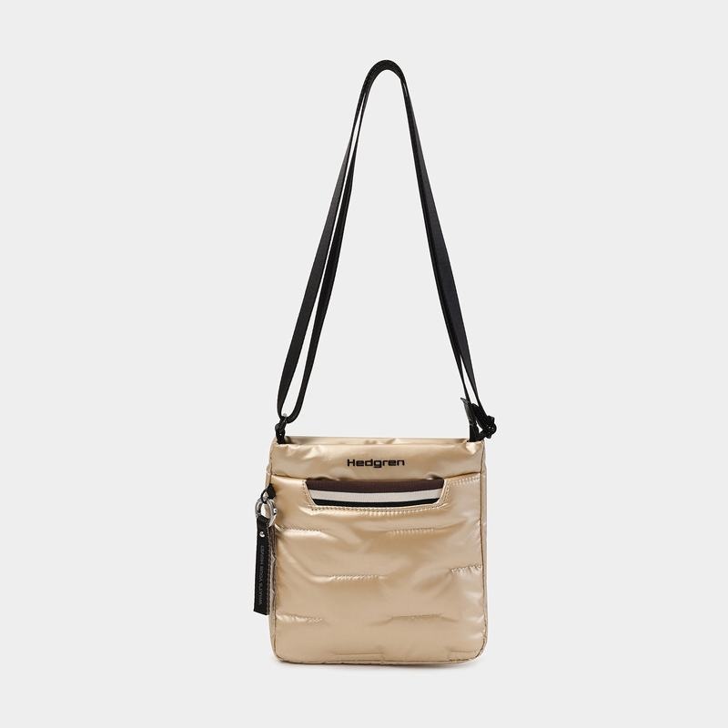 Hedgren Cushy Crossbody Veske Dame Beige | OLG2172KI