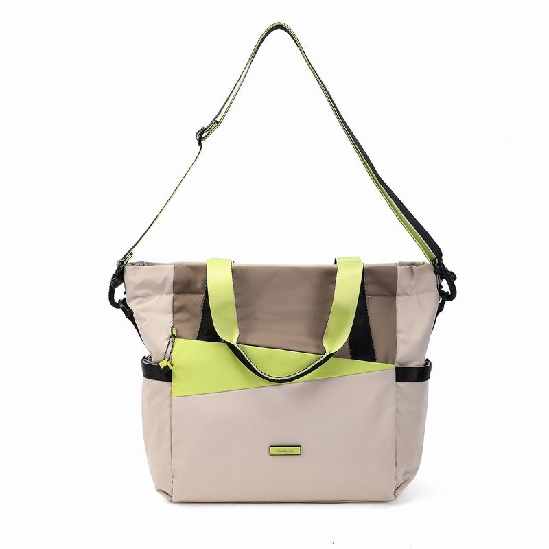 Hedgren Galactic Tote Veske Dame Beige | ZZW8749OK