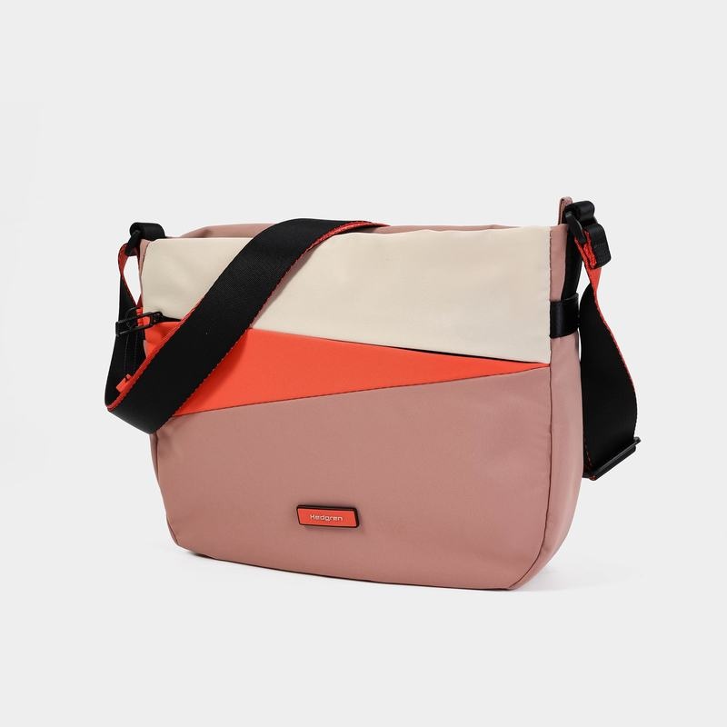 Hedgren Gravity Crossbody Veske Dame Rosa Oransje | OKO864VD