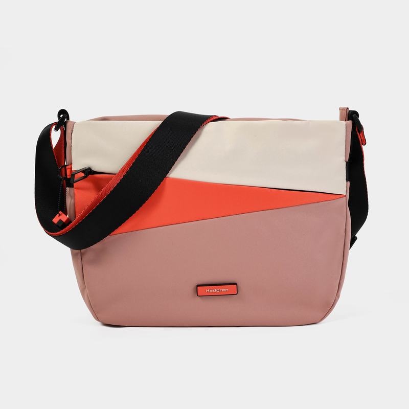 Hedgren Gravity Crossbody Veske Dame Rosa Oransje | OKO864VD