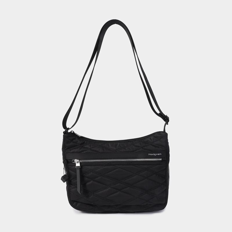 Hedgren Harpers Crossbody Veske Dame Svarte | PXB2020QL