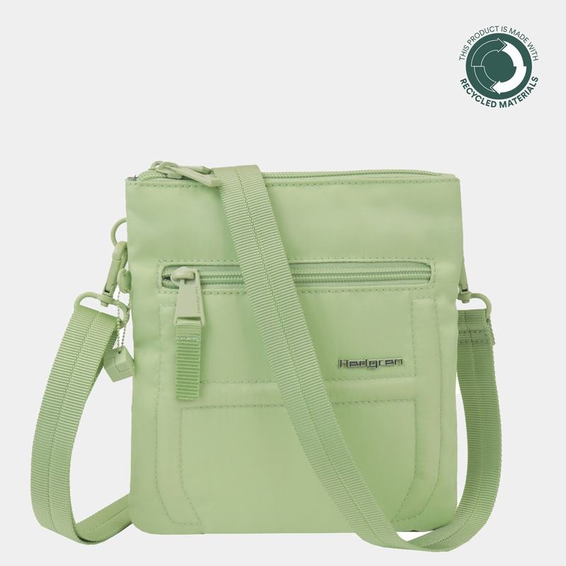 Hedgren Helm Crossbody Veske Dame Lyse Grønn | HXQ6186OZ