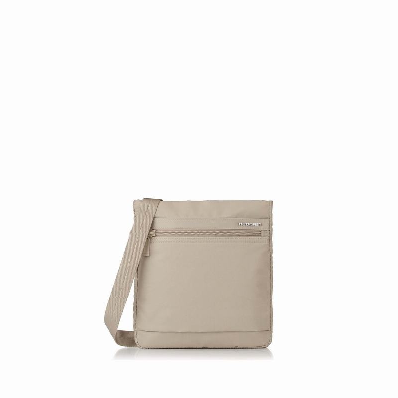 Hedgren Leonce Skulderveske Dame Beige | XOW8917QP