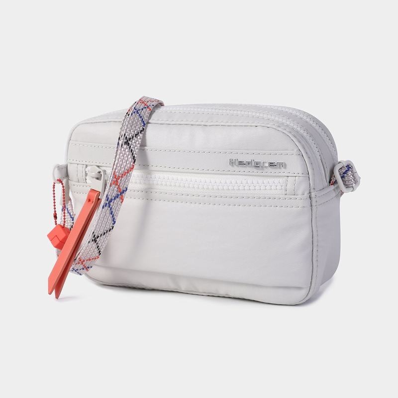 Hedgren Maia Crossbody Veske Dame Hvite Grå | PKL7336FA