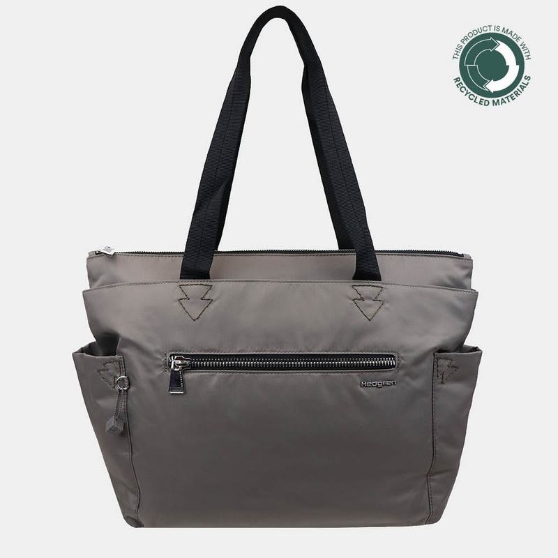 Hedgren Margaret Sustainably Made Tote Veske Dame Grå Brune | VZU799SF