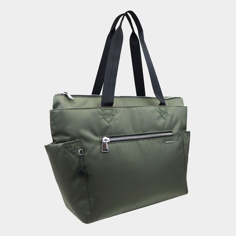 Hedgren Margaret Sustainably Made Tote Veske Dame Grønn | FNY565EY