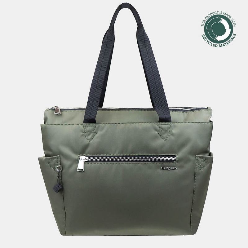 Hedgren Margaret Sustainably Made Tote Veske Dame Grønn | FNY565EY