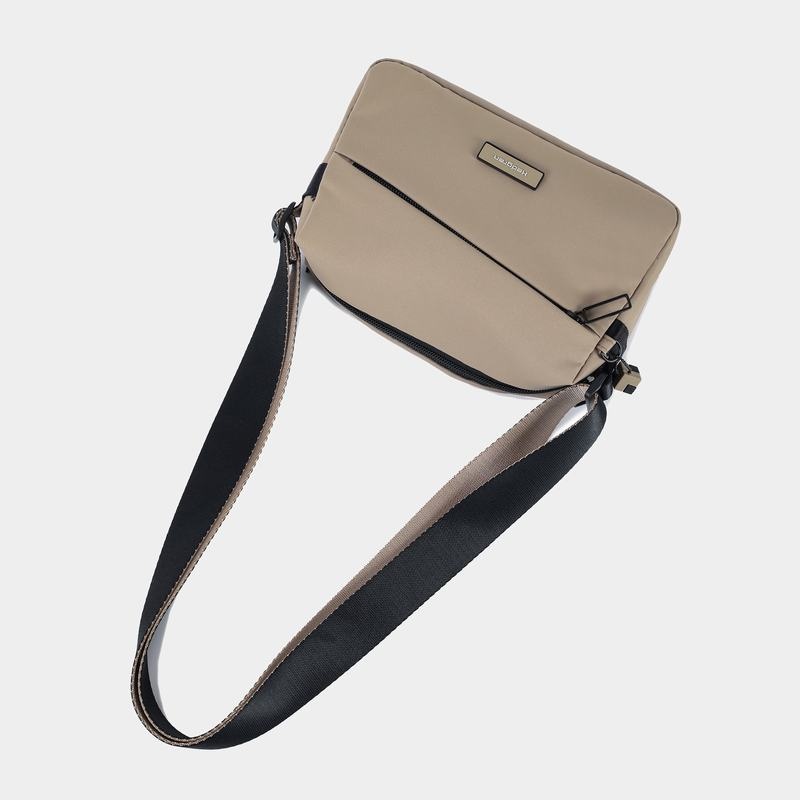 Hedgren Neutron Small Crossbody Veske Dame Grå Beige | WTV1216QR