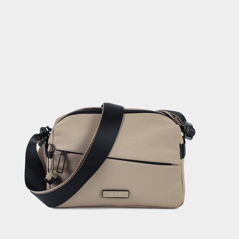 Hedgren Neutron Small Crossbody Veske Dame Grå Beige | WTV1216QR