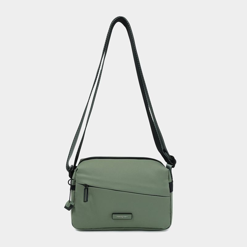 Hedgren Neutron Small Crossbody Veske Dame Grønn | FUM8386DL