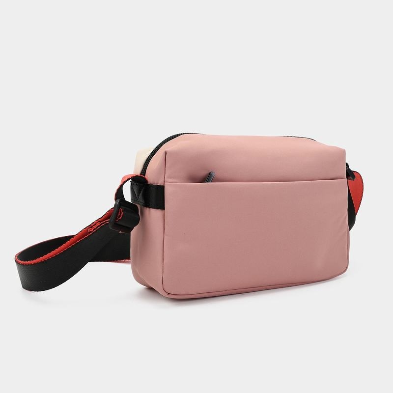 Hedgren Neutron Small Crossbody Veske Dame Rosa Oransje | TYD6616YO