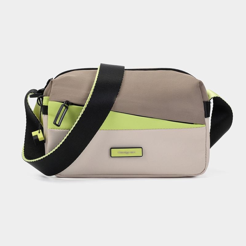 Hedgren Neutron Small Crossbody Veske Dame Beige | NBD7693VF