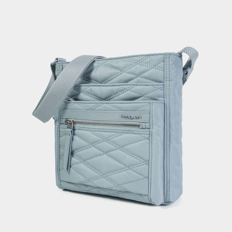 Hedgren Orva Crossbody Veske Dame Lyse Blå | WID4481QT