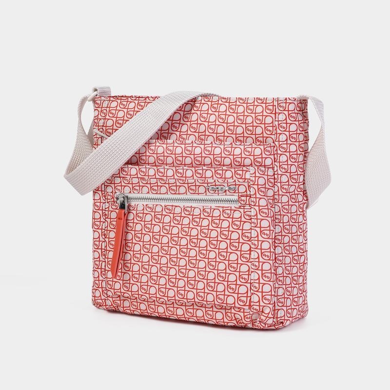 Hedgren Orva Crossbody Veske Dame Oransje Korall Grå | LPS3023BP