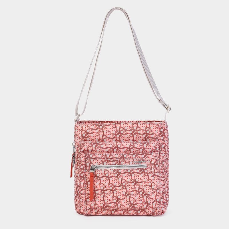 Hedgren Orva Crossbody Veske Dame Oransje Korall Grå | LPS3023BP