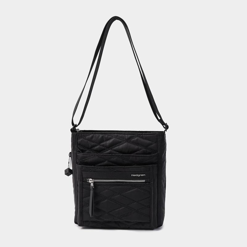 Hedgren Orva Crossbody Veske Dame Svarte | IAG5654NX