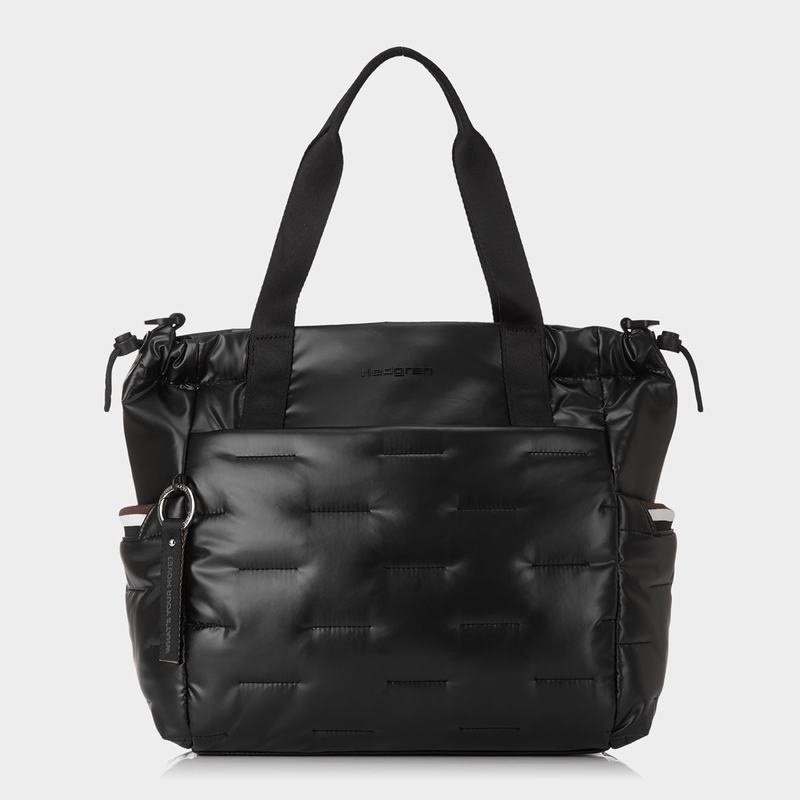 Hedgren Puffer Tote Veske Dame Svarte | SCX7488ZR