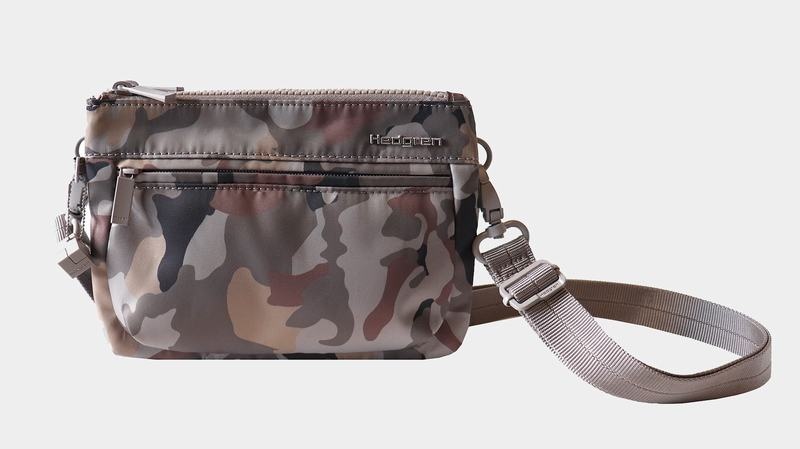 Hedgren Rain Sustainably Made Crossbody Veske Dame Grå Camouflage | BTB6836PW