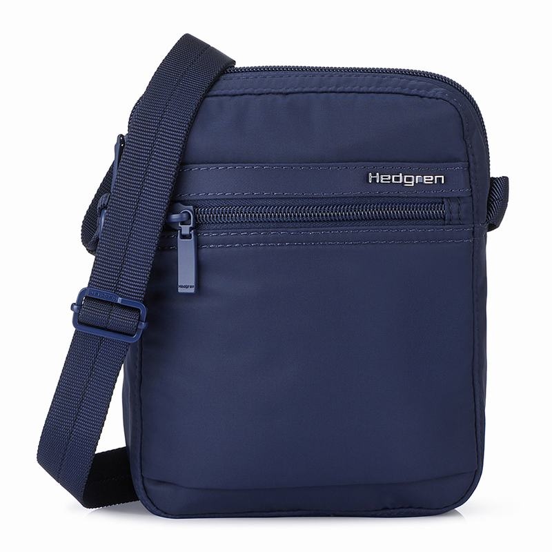 Hedgren Rush Crossbody Veske Dame Mørke Blå | CGG6533IF