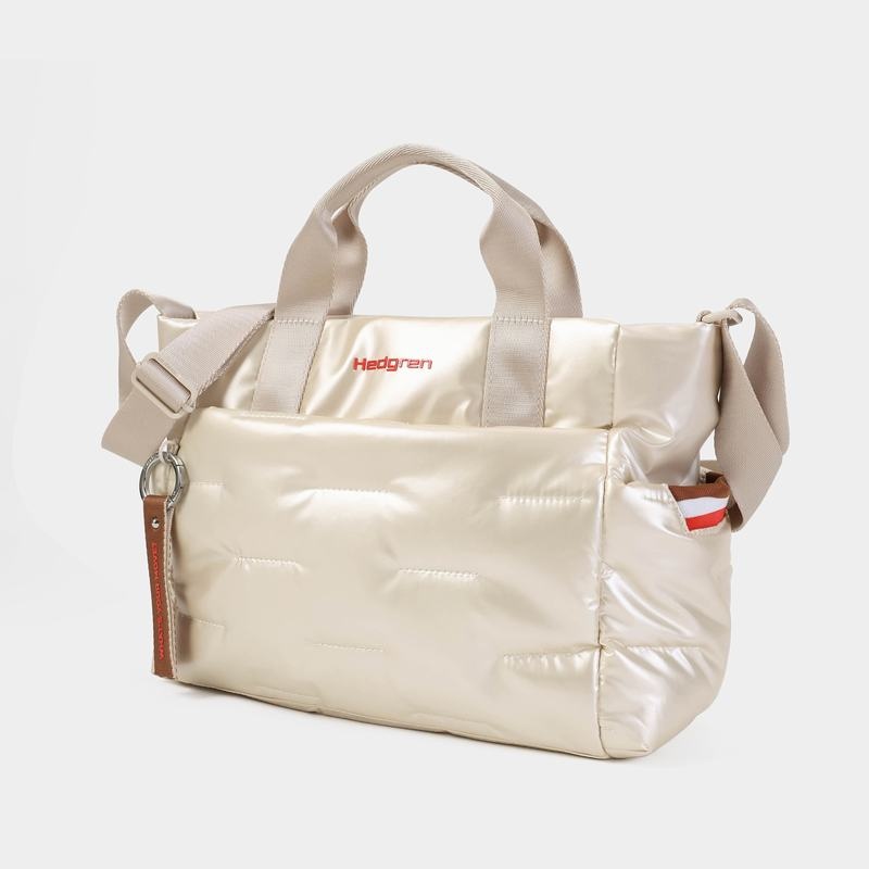 Hedgren Softy Håndveske Dame Beige | IOS5014UQ