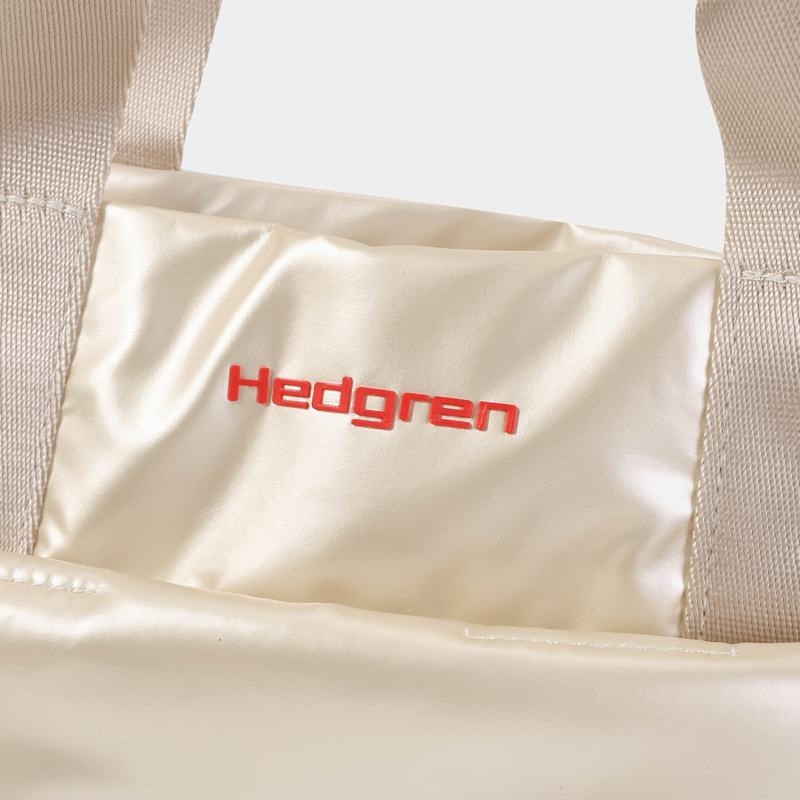 Hedgren Softy Håndveske Dame Beige | IOS5014UQ