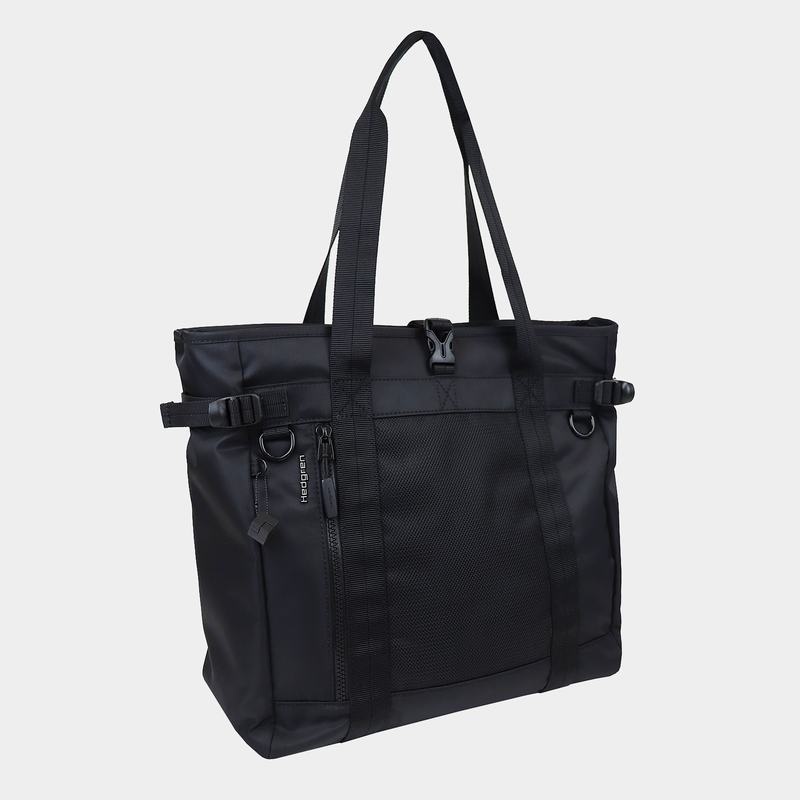 Hedgren Summit Sustainably Made Tote Veske Dame Svarte | OAM4149DN